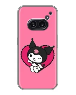 Чохол для Nothing Phone 2a з картинкою «Kuromi — любов у серці»