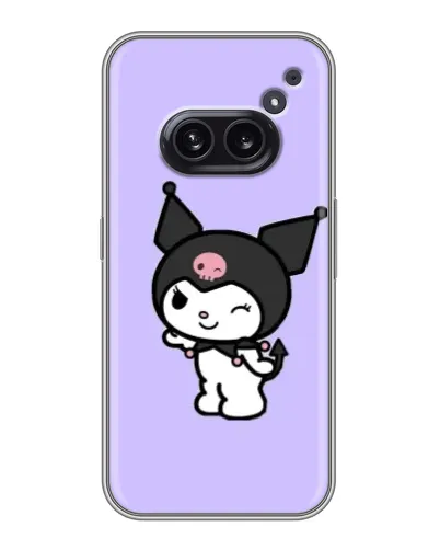 Чохол для Nothing Phone 2a з картинкою «Класична Kuromi» Чохол для Nothing Phone 2a з картинкою «Класична Kuromi»