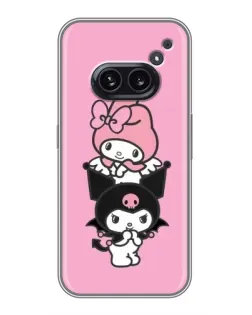 Чохол для Nothing Phone 2a з картинкою «My Melody та Kuromi»