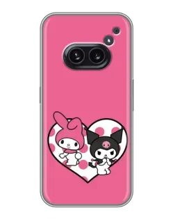 Чохол для Nothing Phone 2a з картинкою «Kuromi та My Melody»