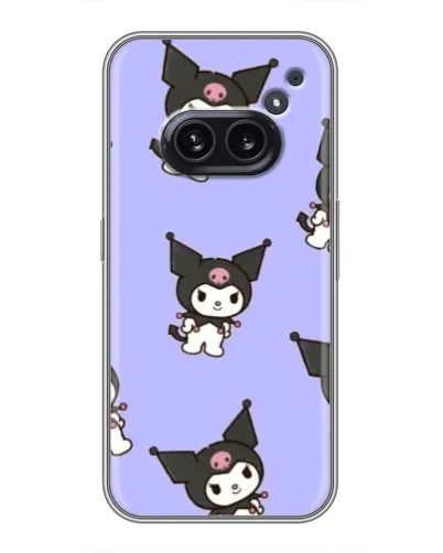 Чохол для Nothing Phone 2a з картинкою «Паттерн з Kuromi» Чохол для Nothing Phone 2a з картинкою «Паттерн з Kuromi»