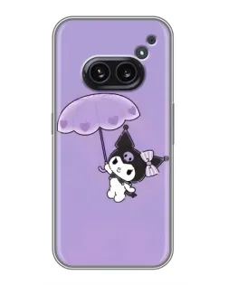 Чохол для Nothing Phone 2a з картинкою «Kuromi з парасолькою»
