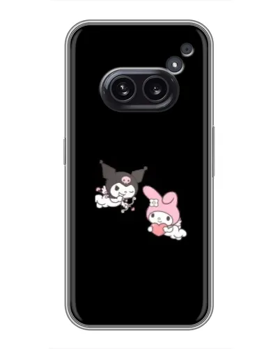 Чохол для Nothing Phone 2a з картинкою «My Melody та Kuromi» Чохол для Nothing Phone 2a з картинкою «My Melody та Kuromi»