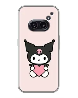 Чохол для Nothing Phone 2a з картинкою «Kuromi та серце»