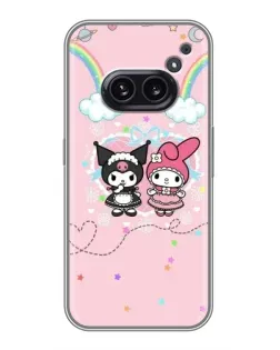 Чохол для Nothing Phone 2a з картинкою «My Melody та Kuromi»