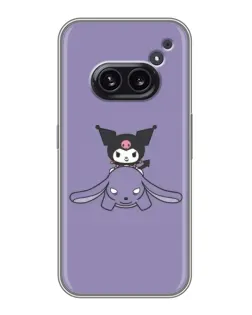 Чохол для Nothing Phone 2a з картинкою «Kuromi на ліловому фоні»