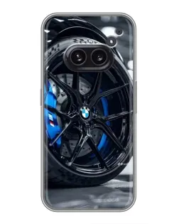 Чохол для Nothing Phone 2a з картинкою «Колесо BMW зблизька»
