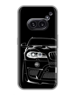 Чохол для Nothing Phone 2a з картинкою «Темний силует BMW»
