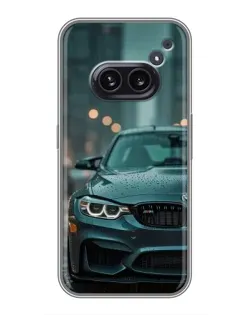 Чохол для Nothing Phone 2a з картинкою «BMW у вогнях міста»