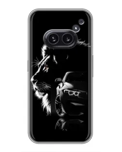 Чохол для Nothing Phone 2a з картинкою «BMW та лев»