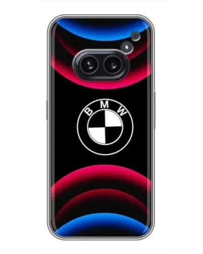 Чохол для Nothing Phone 2a з картинкою «Логотип BMW та неонові дуги» Чохол для Nothing Phone 2a з картинкою «Логотип BMW та неонові дуги»