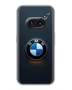 Чохол для Nothing Phone 2a з картинкою «Логотип BMW — мінімалізм»