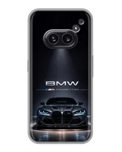 Чохол для Nothing Phone 2a з картинкою «BMW крізь нічне місто»