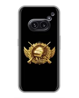 Чохол для Nothing Phone 2a з картинкою «PUBG — помаранчевий градієнт»