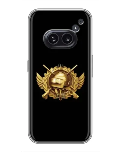 Чохол для Nothing Phone 2a з картинкою «PUBG — помаранчевий градієнт»