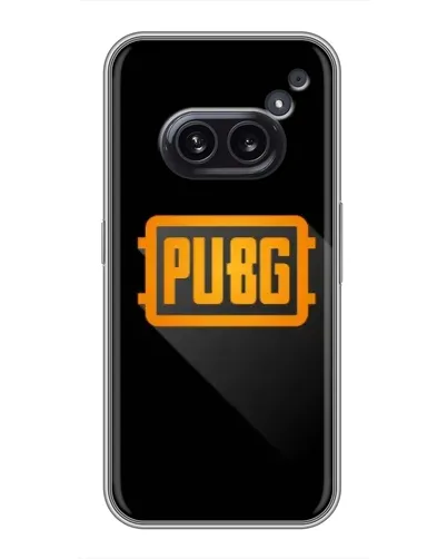 Чохол для Nothing Phone 2a з картинкою «PUBG — рамка лого»