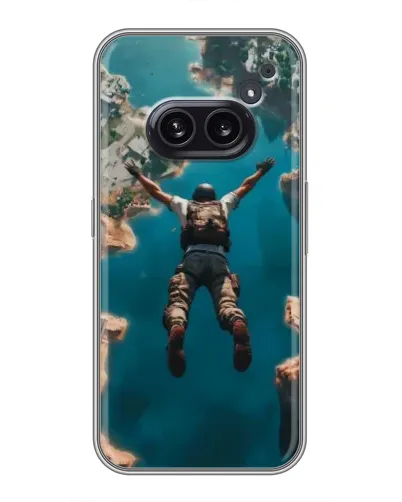 Чохол для Nothing Phone 2a з картинкою «PUBG — вільне падіння»