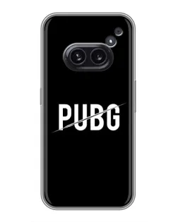Чохол для Nothing Phone 2a з картинкою «PUBG — білий логотип»