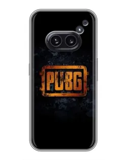 Чохол для Nothing Phone 2a з картинкою «PUBG — золотий логотип»