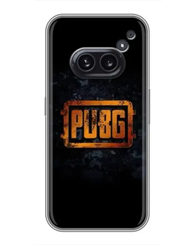 Чохол для Nothing Phone 2a з картинкою «PUBG — золотий логотип»