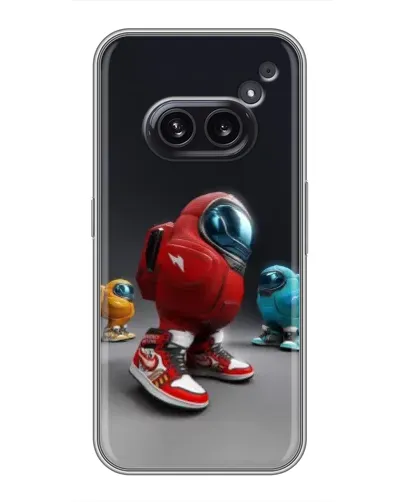 Чехол для Nothing Phone 2a с картинкой «Among Us — 3D стиль» Чехол для Nothing Phone 2a с картинкой «Among Us — 3D стиль»