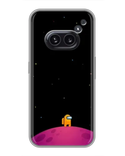 Чехол для Nothing Phone 2a с картинкой «Одинокий герой на планете» Чехол для Nothing Phone 2a с картинкой «Одинокий герой на планете»