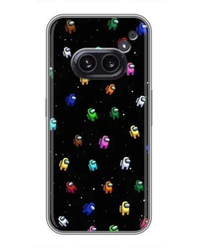 Чехол для Nothing Phone 2a с картинкой «Экипаж Among Us» Чехол для Nothing Phone 2a с картинкой «Экипаж Among Us»