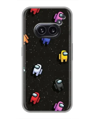 Чехол для Nothing Phone 2a с картинкой «Космический паттерн Among Us» Чехол для Nothing Phone 2a с картинкой «Космический паттерн Among Us»