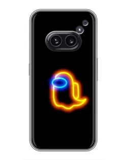 Чохол для Nothing Phone 2a з картинкою «Among Us неонове сяйво»