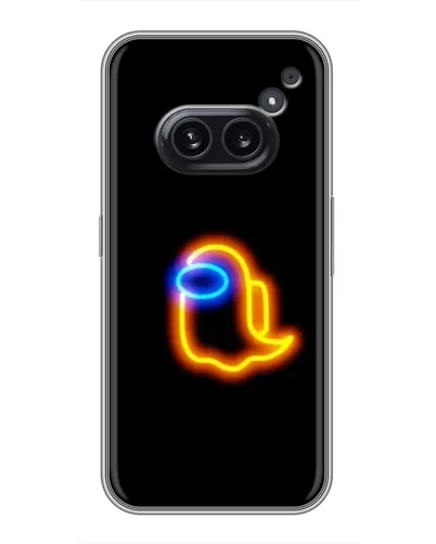 Чехол для Nothing Phone 2a с картинкой «Among Us неоновое сияние» Чехол для Nothing Phone 2a с картинкой «Among Us неоновое сияние»