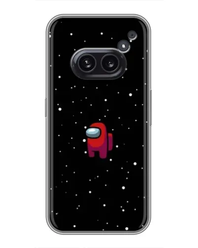 Чехол для Nothing Phone 2a с картинкой «Красный Among Us» Чехол для Nothing Phone 2a с картинкой «Красный Among Us»