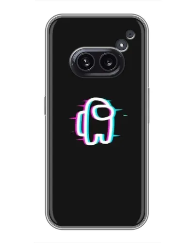 Чехол для Nothing Phone 2a с картинкой «Among Us неон» Чехол для Nothing Phone 2a с картинкой «Among Us неон»