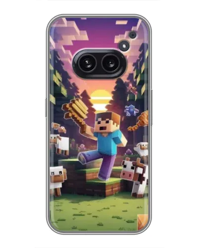 Чохол для Nothing Phone 2a з картинкою «Стів на фермі»