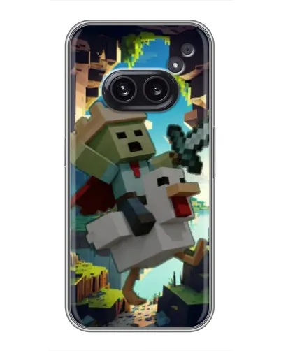 Чохол для Nothing Phone 2a з картинкою «Стів та гусь»