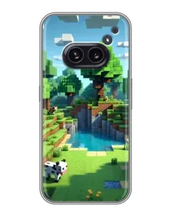 Чохол для Nothing Phone 2a з картинкою «Minecraft літній день» Чохол для Nothing Phone 2a з картинкою «Minecraft літній день»