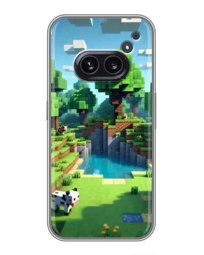 Чохол для Nothing Phone 2a з картинкою «Minecraft літній день»