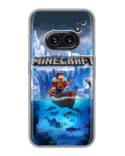 Чохол для Nothing Phone 2a з картинкою «Minecraft льодянийсвіт» Чохол для Nothing Phone 2a з картинкою «Minecraft льодянийсвіт»