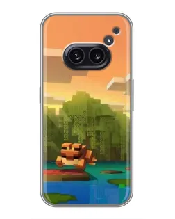 Чохол для Nothing Phone 2a з картинкою «Майнкрафт захід сонця» Чохол для Nothing Phone 2a з картинкою «Майнкрафт захід сонця»