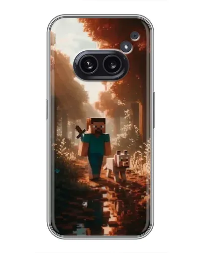 Чохол для Nothing Phone 2a з картинкою «Стів у лісі»