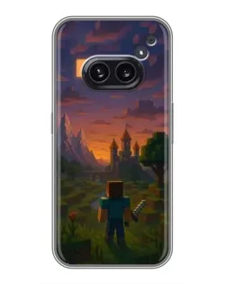 Чохол для Nothing Phone 2a з картинкою «Стів біля вежі» Чохол для Nothing Phone 2a з картинкою «Стів біля вежі»