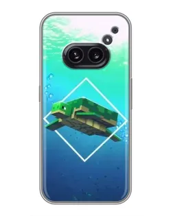 Чохол для Nothing Phone 2a з картинкою «Черепаха Minecraft» Чохол для Nothing Phone 2a з картинкою «Черепаха Minecraft»