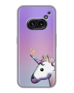 Чехол для Nothing Phone 2a с картинкой «Единорог градиент»
