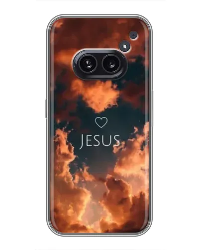 Чехол для Nothing Phone 2a с картинкой «Сияние Имени Jesus» Чехол для Nothing Phone 2a с картинкой «Сияние Имени Jesus»