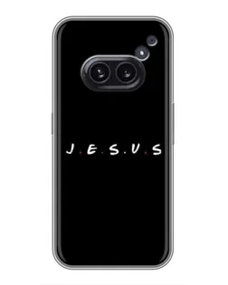 Чехол для Nothing Phone 2a с картинкой «Точки веры J.E.S.U.S.»
