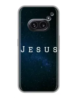Чехол для Nothing Phone 2a с картинкой «Звездное небо Jesus»