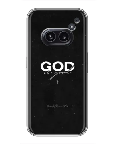 Чехол для Nothing Phone 2a с картинкой «GOD — Бог над всем» Чехол для Nothing Phone 2a с картинкой «GOD — Бог над всем»