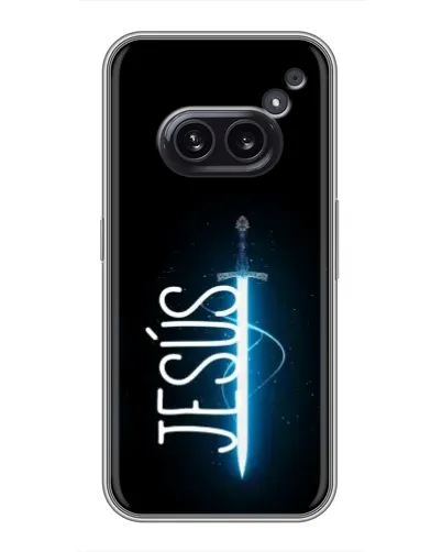 Чехол для Nothing Phone 2a с картинкой «Меч Духа Jesus» Чехол для Nothing Phone 2a с картинкой «Меч Духа Jesus»