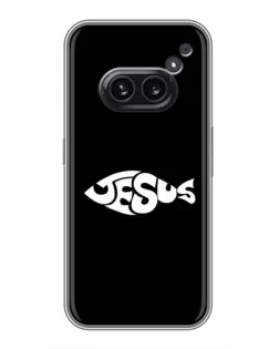 Чехол для Nothing Phone 2a с картинкой «Рыба Jesus»