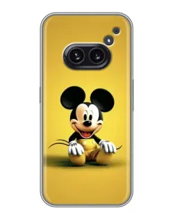 Чохол для Nothing Phone 2a з картинкою «Міккі на жовтому»
