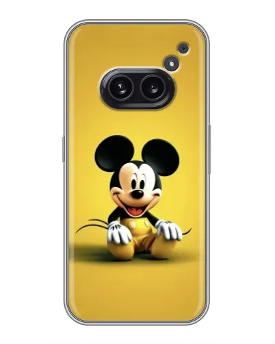 Чохол для Nothing Phone 2a з картинкою «Міккі на жовтому»